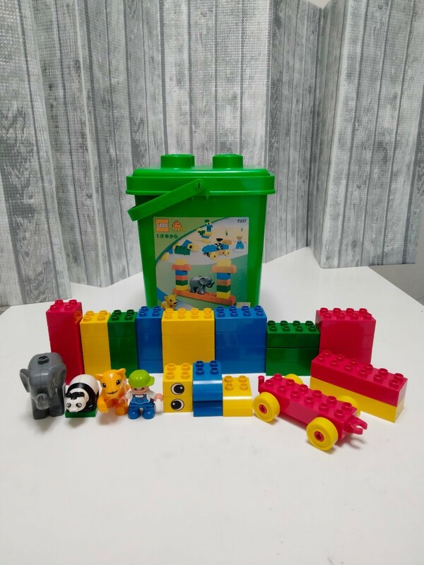 LEGO レゴ Duplo 知育玩具1歳半から基本セットみどりのバケツ