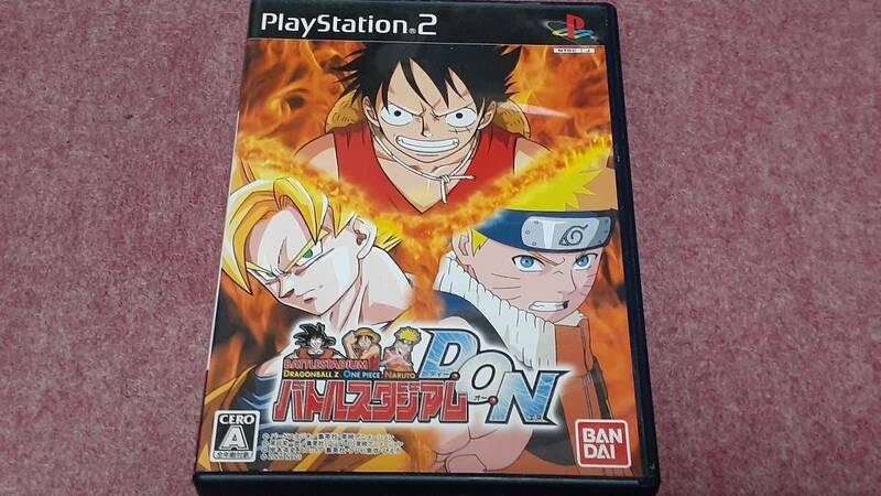 ◎　ＰＳ２　【バトルスタジアムＤ.Ｏ.Ｎ】箱付き/説明書なし/動作保証付/2枚までクイックポストで送料185円