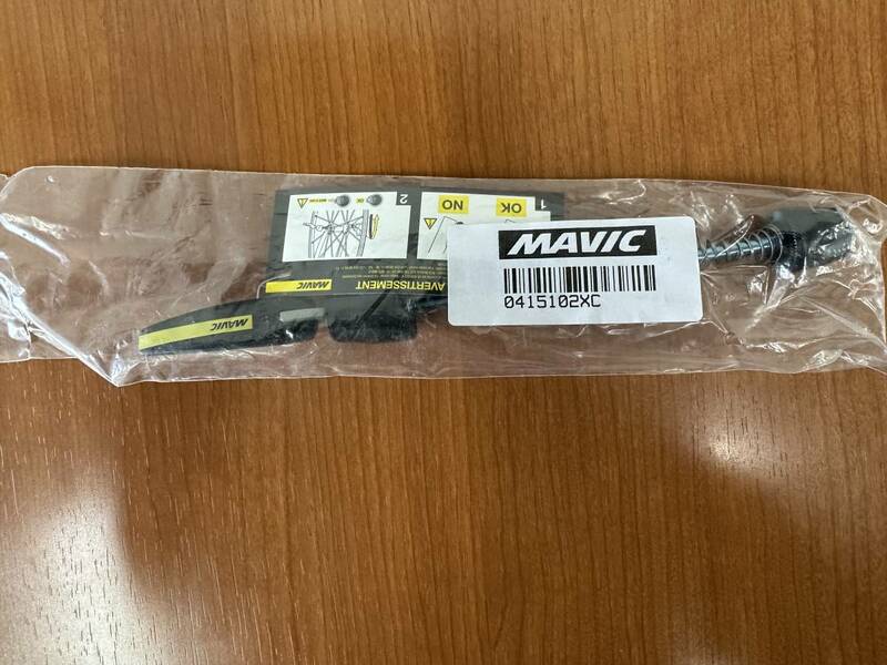 【未使用品】MAVIC チタンクイックレリーズ ロード用　前用　0415102XC