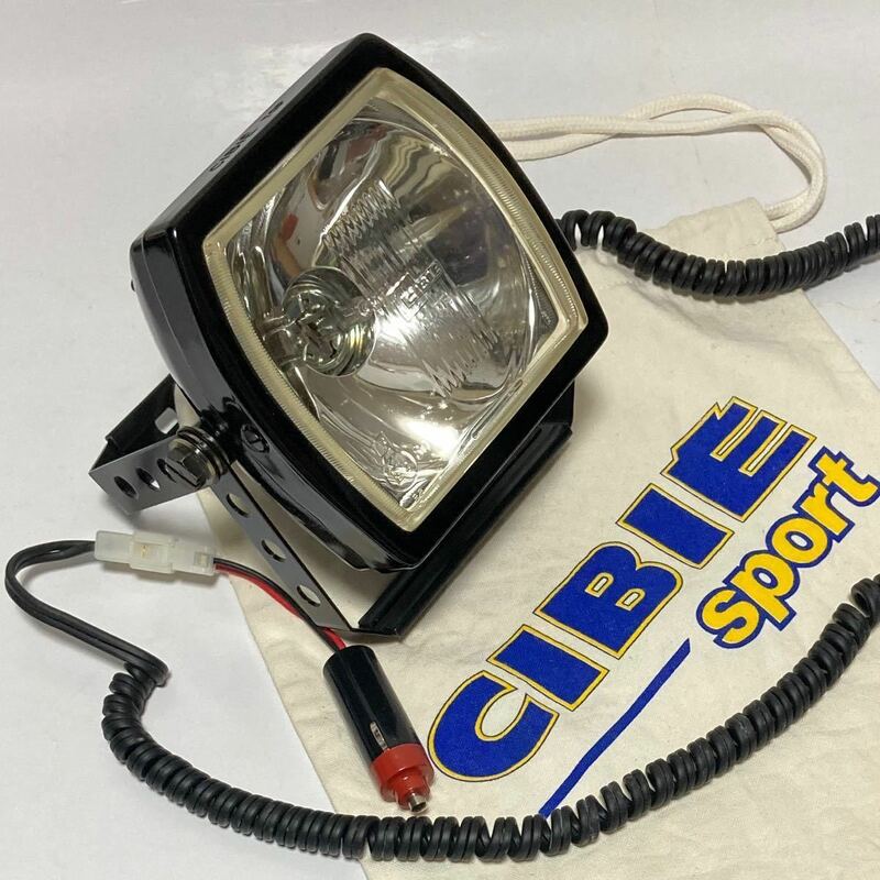 CIBIE 10DE ライト シビエ 角型 当時物 作業灯 ランタン オールド