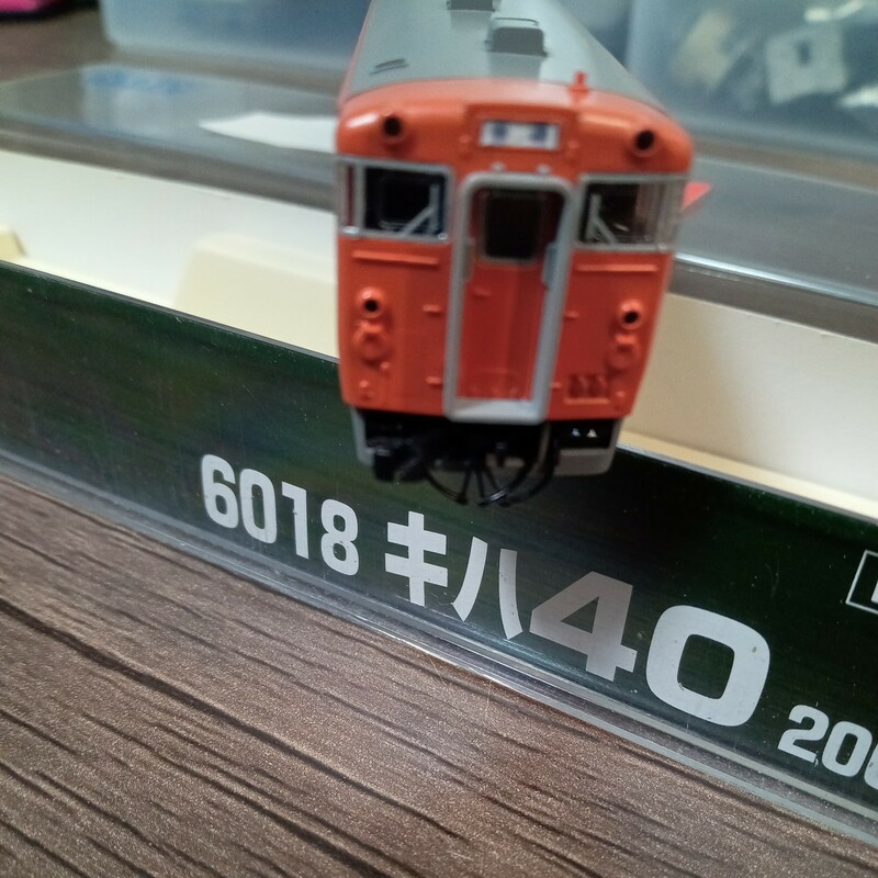 24852 鉄道模型 KATO キハ40形2000番台（M） 6018 Ｍ車動作品 ライト点灯