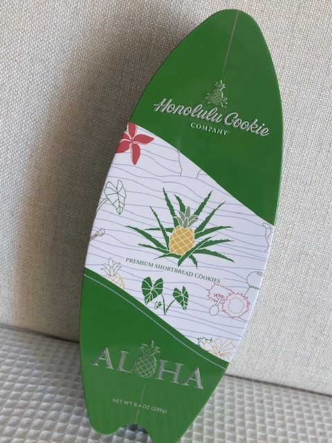 Honolulu Cookie COMPANY ・ ALOHA SURFBOARD TIN 缶