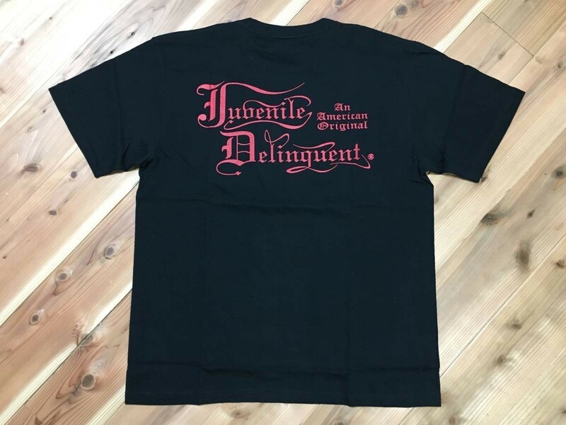 未使用品 JUVENILE DELINQUENT ジュベナイルデリンクエント バッグロゴ 半袖 Tシャツ サイズXL