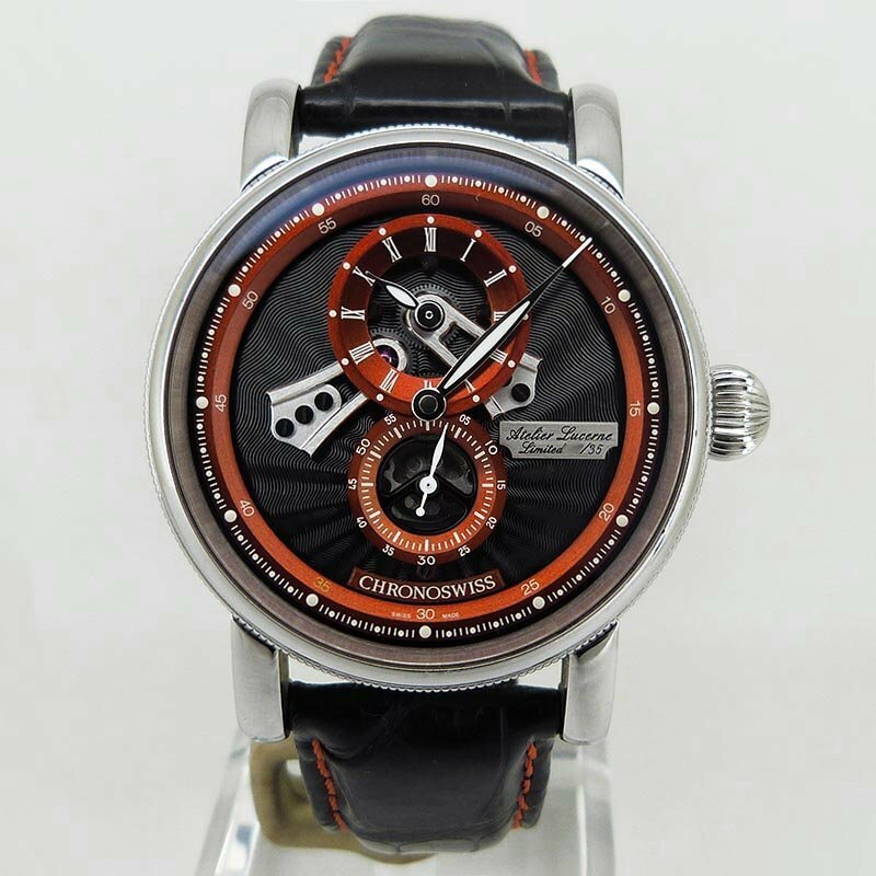 中古クロノスイス【CHRONOSWISS】 CH-8753-BKOR フライング・レギュレーター オープンギア アニバーサリーエディション 世界限定35本