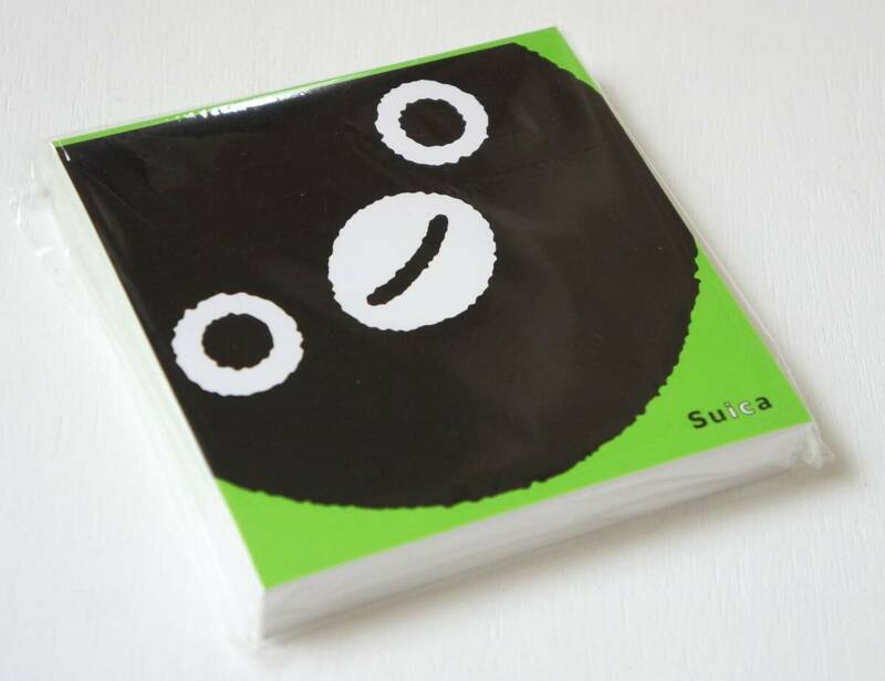 Suica(スイカ・ペンギン) JR東日本 ブロック・メモ帳 (10cm×10cm ×1.5cm)