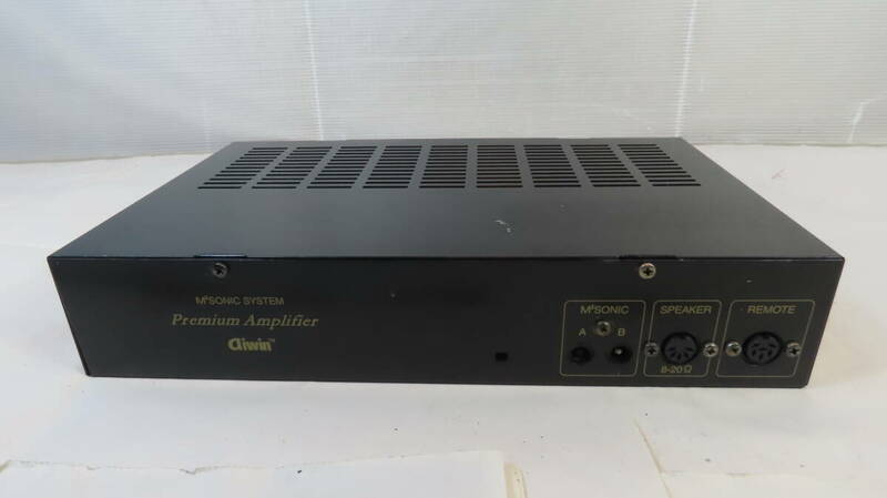 aiwin アンプ　AMPLIFIER XUA-2004W M2SONIC SYSTEM 現状品