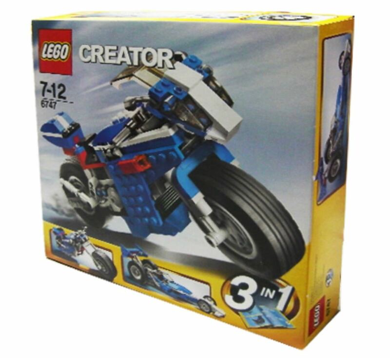 新品即決★LEGO レゴ CREATOR レゴクリエイター 6747 RACE RIDER 3in 1 レースライダー バイク レーシングカー