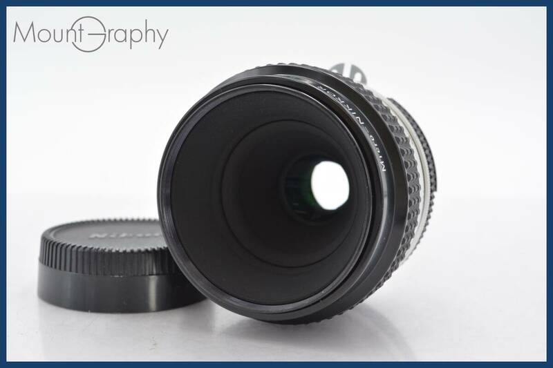 ★良品★ ニコン Nikon Micro-NIKKOR 55mm F3.5 Ai 後キャップ付 同梱可 #tk2495