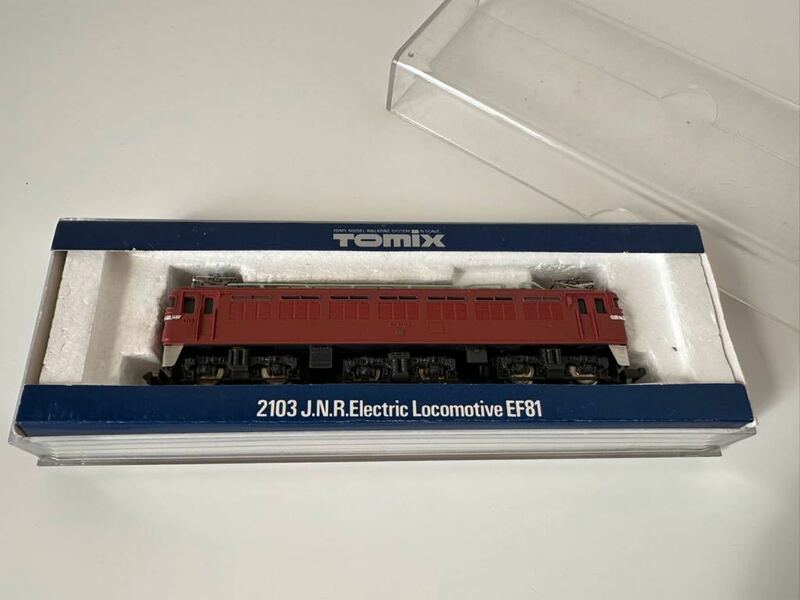 TOMIX 2103 国鉄EF81形電気機関車 鉄道模型 Nゲージ 美品