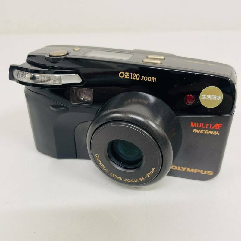 良品　OLYMPUS　オリンパス　OZ120 ZOOM　シャッター　フラッシュOK　フィルムカメラ　35-120㎜　PANORAMA【11845】