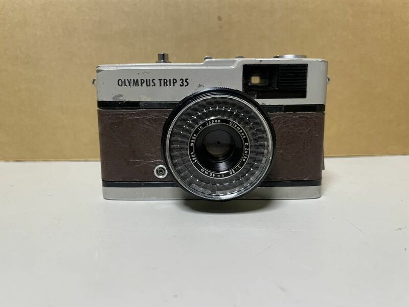 N1088/ OLYMPUS TRIP 35 D.Zuiko 1:2.8 f=40mm Lens made in japan 現状品