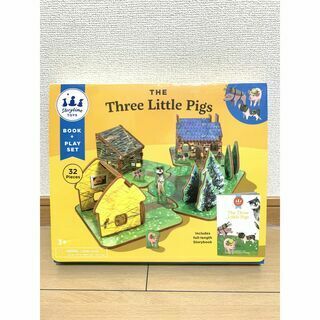 ストーリータイムトイズ　The Three Little Pigs 3匹のこぶた　知育　絵本　玩具　学習
