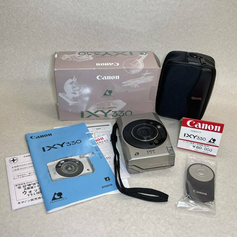 F6-118）Canon キャノン IXY330 フィルムカメラ コンパクトカメラ