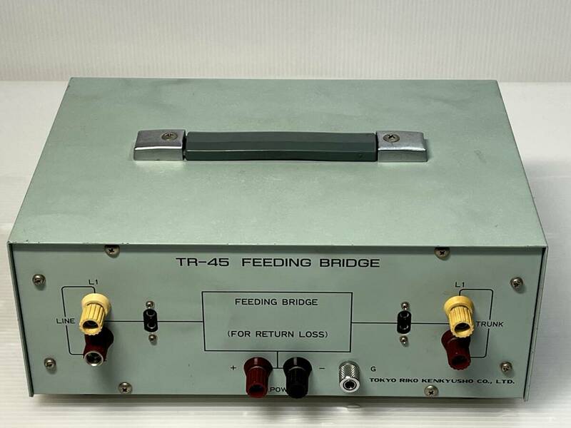 東京理工研究所　　電流供給回路　feeding bridge　TR-45　　動作未確認　　ジャンク扱い　