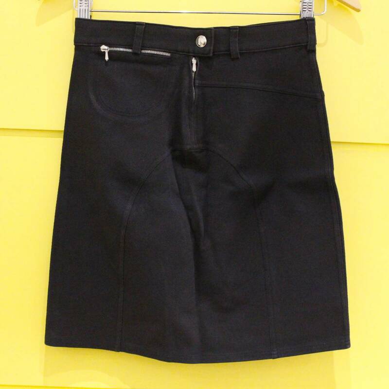 グッチ【GUCCI】ブラック 黒 ミニスカート 台形スカート 40サイズ 9号 レディース 2401-K0087①V(NT)