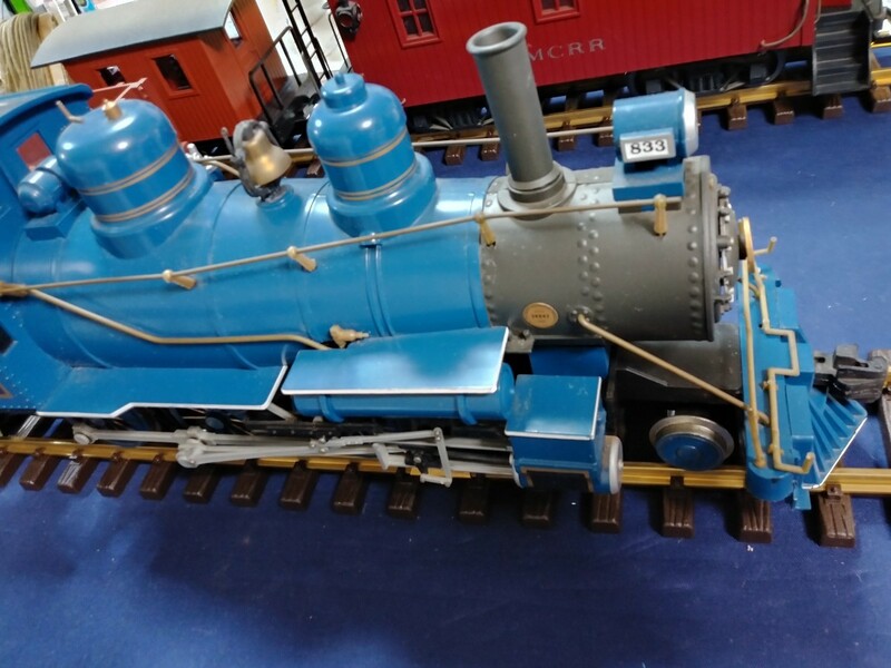 蒸気機関車 BACHMANN JULY 34942 1910 [833] 77センチ　細かい部品が取れている処が有ります。