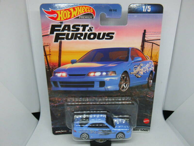 【国内流通版】HOTWHEELS FAST&FURIOUS CUSTOM ACURA INTEGRA SEDAN GSR ホットウィール ワイルドスピード インテグラ セダン GSR