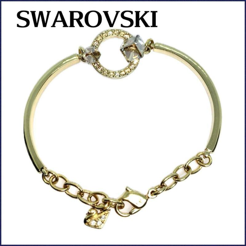 スワロフスキー SWAROVSKI『Geometric バングル』