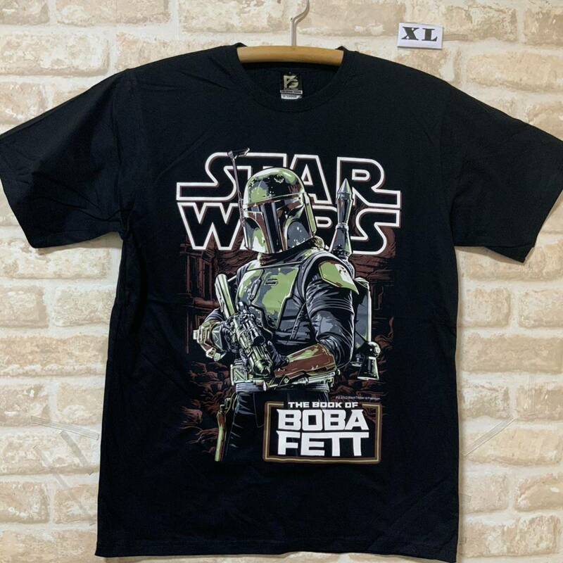 スターウォーズ ボバフェット　Tシャツ　XLサイズ　管3042 star wars