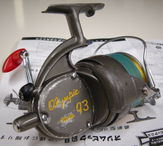 ■オリムピック釣具店・MODEL 93■初期型・左手捲式