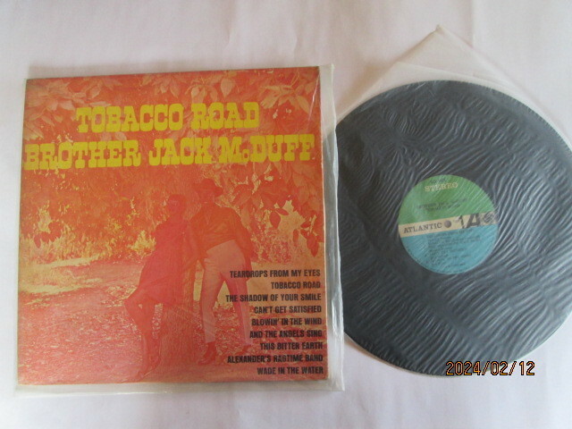 オリジナル輸入盤/ブラザー・ジャック・マクダフ Brother Jack McDuff / Tobacco Road 1967年 【SD1472】９曲　激安価格早い者勝ち