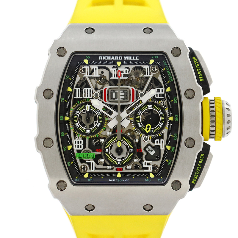 リシャールミル（RICHARD MILLE）RM11-03 Ti オートマティック フライバッククロノグラフ チタニウム 腕時計 メンズ