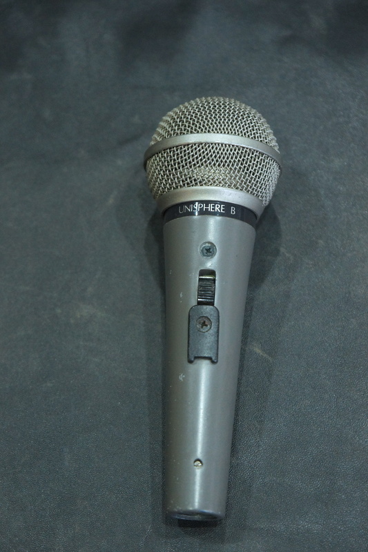 稀少♪ 送料込 80年代 USA製 SHURE 518SB UNISPHERE B ダイナミックマイク スイッチ付 オールド ビンテージ