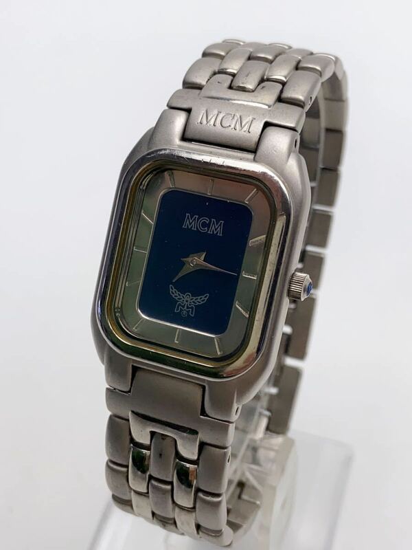 T897 MCM エムシーエム BZ.18.XV 6991 腕時計 クオーツ スクエア 現状品