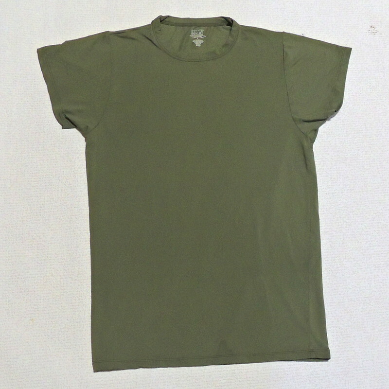米軍 海兵隊 ELITE ISSUE ストレッチ Tシャツ OD Sサイズ