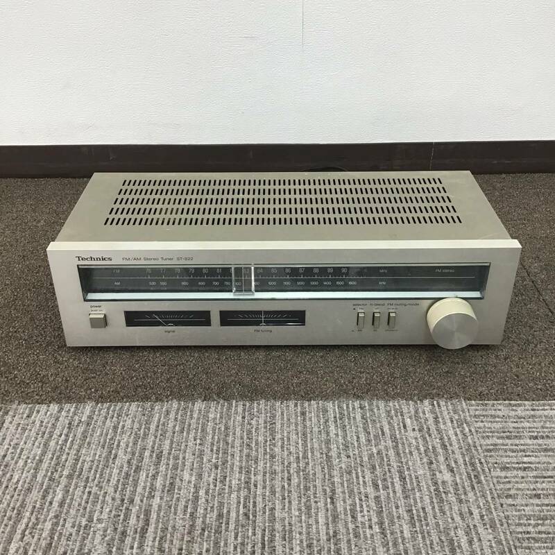 Technics テクニクス ST-S22 FM/AM Stereo Tuner チューナー 通電確認済み 動作未確認 現状品