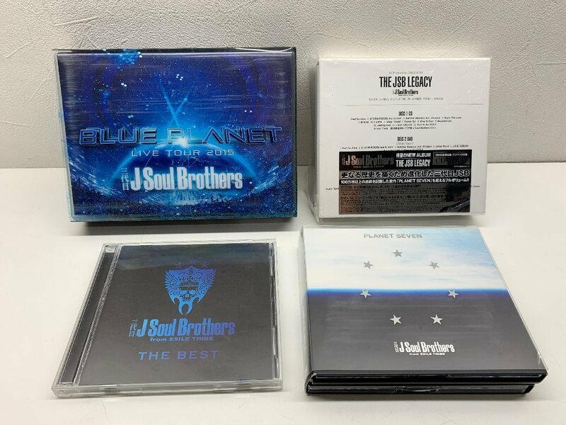 【動作未確認】三代目J Soul Brothers DVD CD 4点
