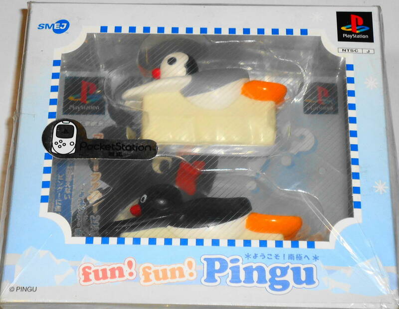 送料無料 新品 PS fun! fun! Pingu ようこそ南極へ 初回限定版 ピングー＆ピンガのコントローラマスコット付♪ ファン ! ファン ! ピングー