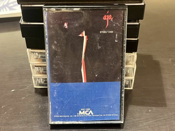 レア!! カセットテープ Steely Dan / Aja 80年【MCA Records / AAC-1006】ドナルド・フェイゲン ウォルター・ベッカー スティーリー・ダン