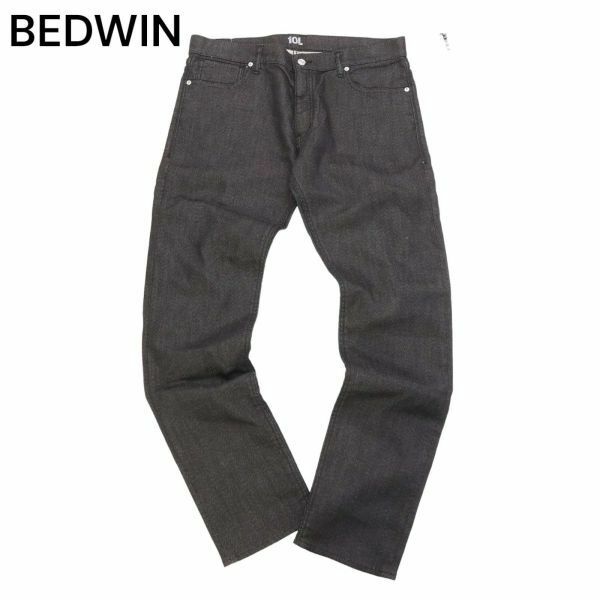 【新品 未使用】 BEDWIN & THE HEARTBREAKERS ベドウィン 【CHARLS】 スウェット デニム パンツ ジーンズ Sz.5　メンズ　I4B00307_2#R