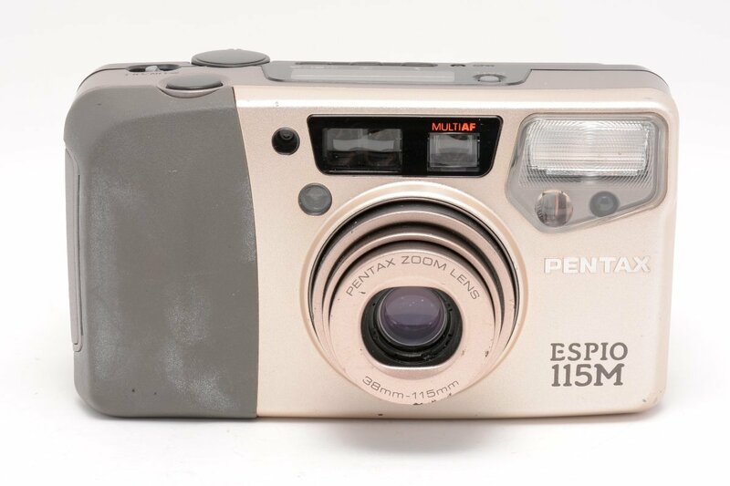 【現状渡し品】PENTAX ESPIO 115M PENTAX ZOOM LENS 38-115mm コンパクトフィルムカメラ #4074