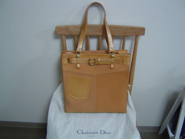 Dior 　ディオール　限定　レザーバッグ　美品
