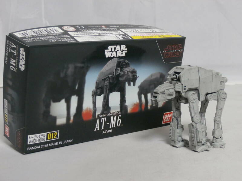 [模型完成品] バンダイ　ビーグルモデル012　AT-M6 スター・ウォーズ　全塗装品