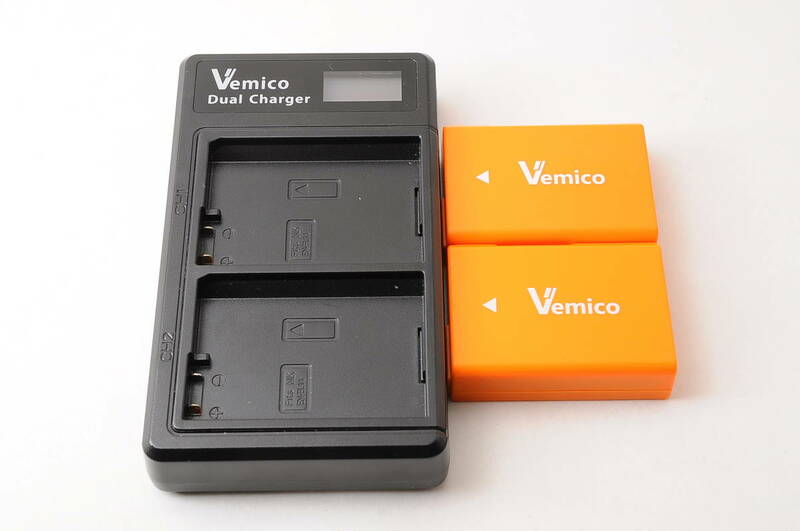 Vemico NIKON ニコン EN-EL14a 互換性バッテリー2個 充電器セット @2887