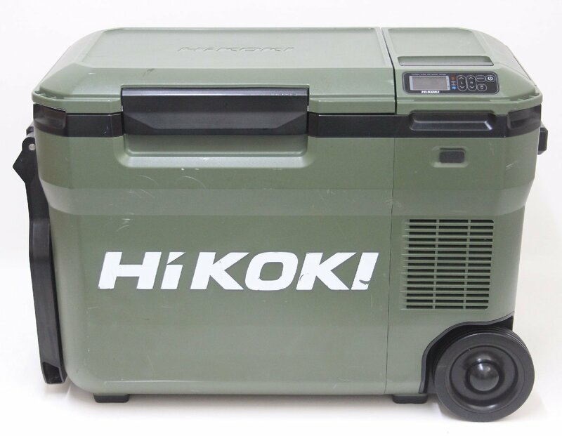 1K371 HiKOKI ハイコーキ 18V コードレス 冷温庫 UL18DB フォレストグリーン 動作確認済み【ニューポーン】