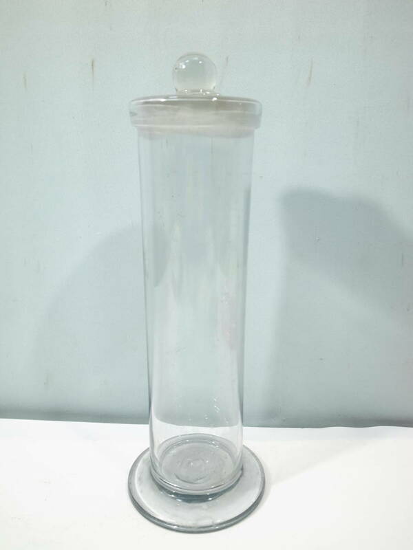 ●レトロ 標本瓶 ガラス アンティーク 小道具 高さ：約26.5㎝
