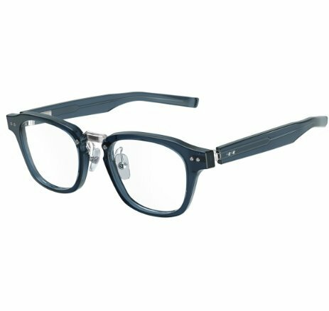 新品 未使用 フォーナインズ 999.9 眼鏡フレーム M-151 9402 ライトブルーグレー × シルバー 純正ケース付