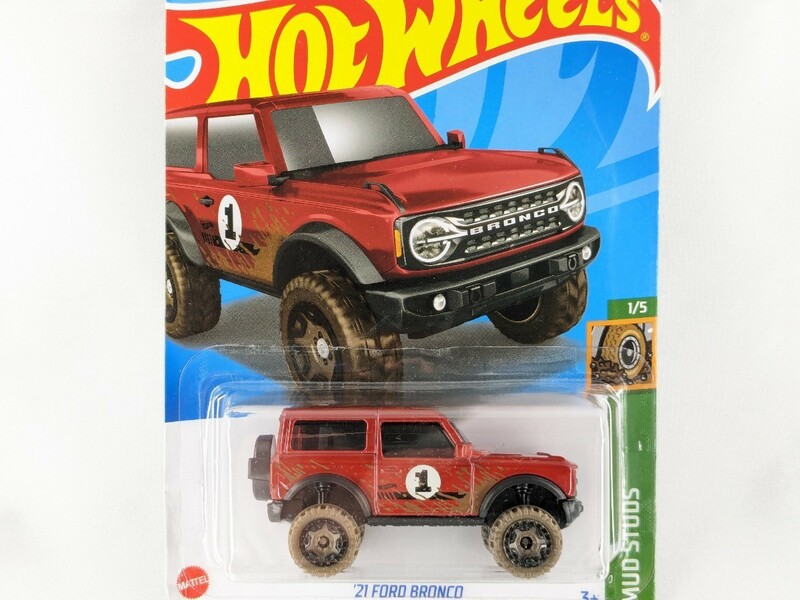 US版 ホットウィール '21 フォード ブロンコ Hot wheels FORD BRONCO HCW91