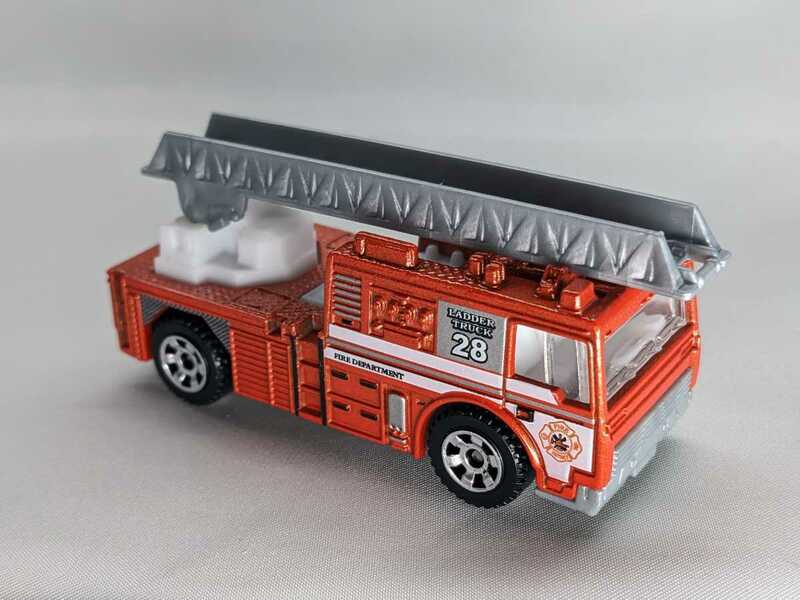 マッチボックス 消防車 はしご車 Matchbox Flame Tamer MB949 ルース品