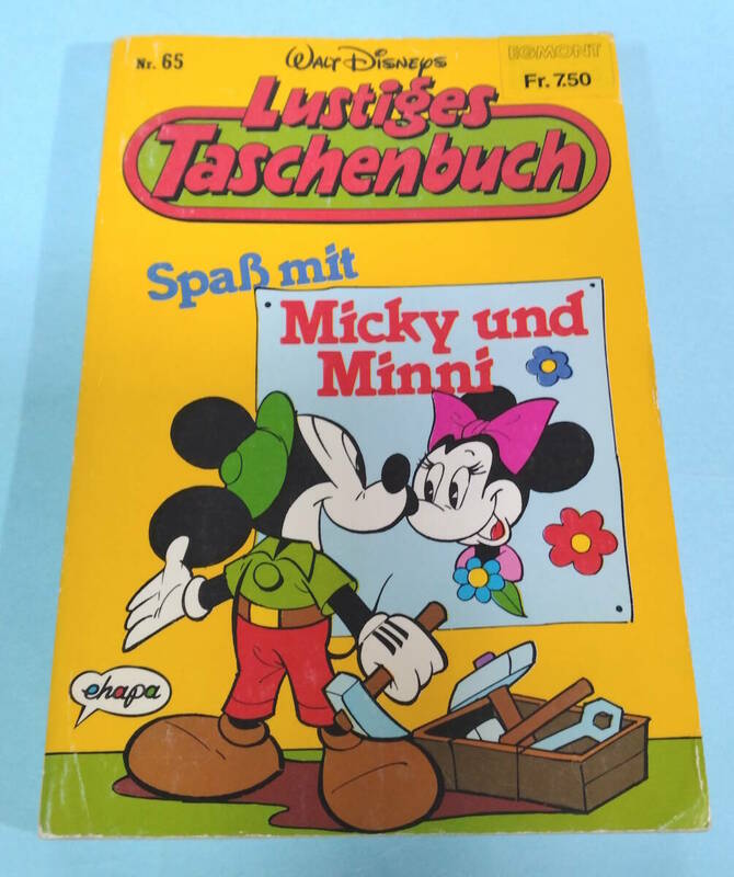 ドイツ語版　Spa mit Micky und Minni　Disney ペーパーブック