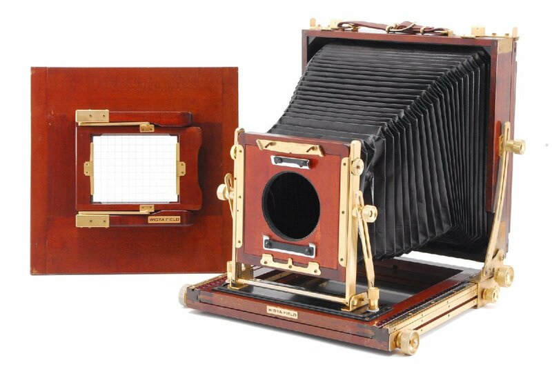 WISTA FIELD ウィスタ 大判カメラ 8×10 810 4x5アダプター付き (1474-w888)