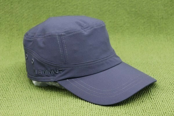 限定1新品 マムート MAMMUT Pokiok Soft Shell ワークキャップ ドゴール 帽子 青っぽいグレイ Marine size L/XL 管理0201No2a