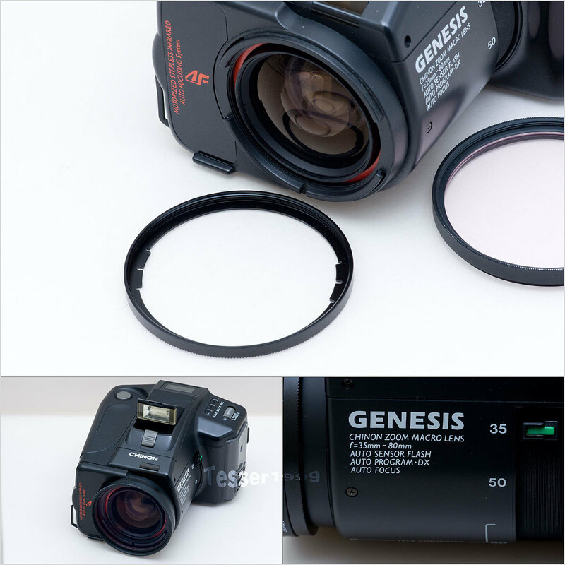チノン GENESIS フィルターリング 62mm取付用 オマケでカメラ本体 [0210]