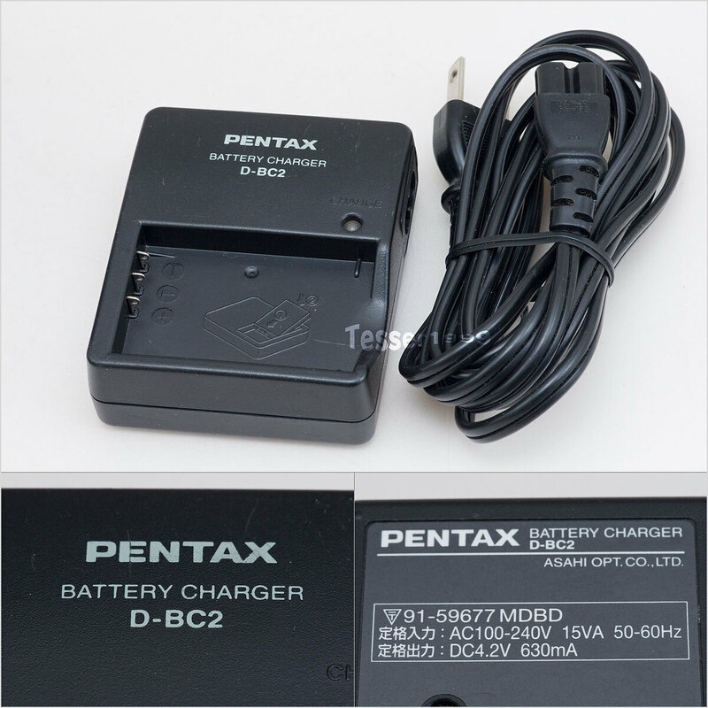 ペンタックス 純正 充電器 D-BC2 ACコード付 (D-L12用) [0201]