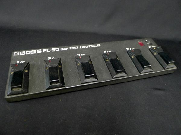 N1020 動作未確認 BOSS fc-50MODIフットコントローラー DTM、DAW MIDIキーボード、コントローラー 楽器 器材/80