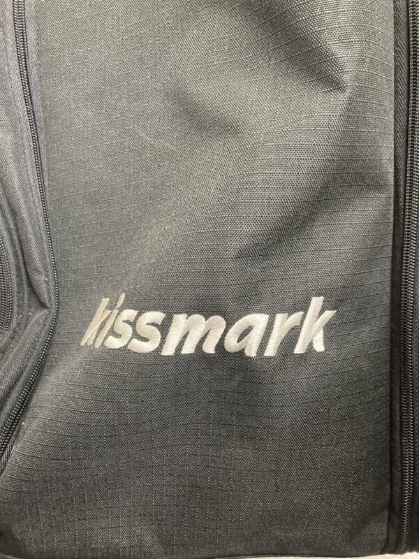 【1d86】　Kiss mark ボストンバッグ　ゴルフバック　キスマーク　バッグ　旅行バッグ　キャスター付き